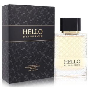 Lionel Richie Hello Cologne For Men Men Amber Brown Eau De Cologne